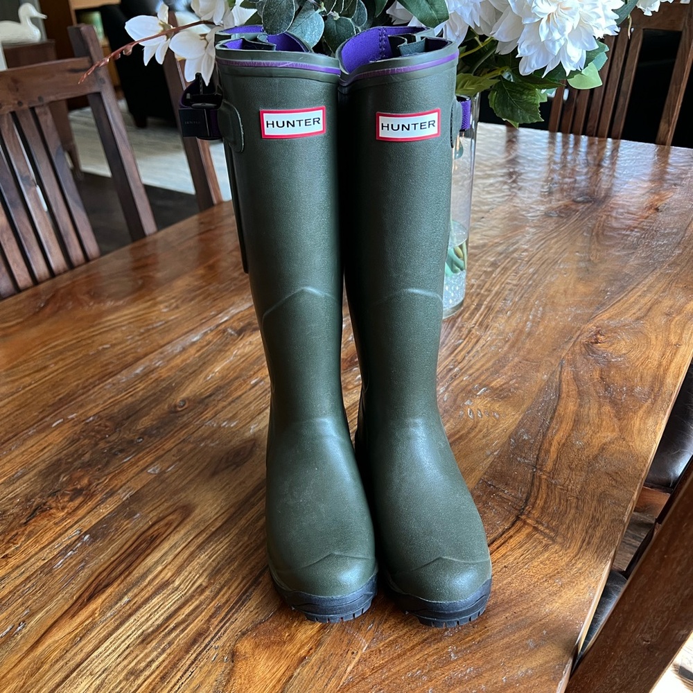 Hunter Green Riding/Mucking Boots